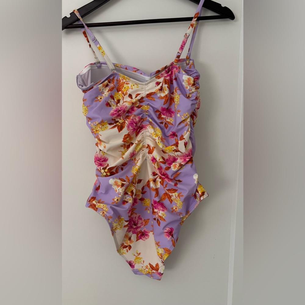 Cupshe Technicolor Tummy Control One-Piece Swimsuit - Picture 2 of 7